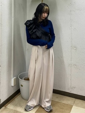 WEGOさん（レディース・156cm）の冬コーディネート