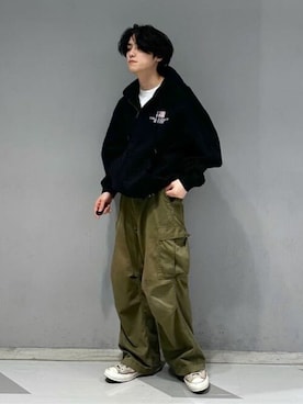 WEGOさん（メンズ・168cm）の冬コーディネート