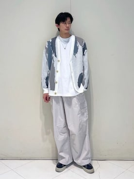 「BEN DAVIS（ベンデイビス）のアイテム（トップス）」を使った、WEGOさん（メンズ・179cm）の冬コーディネート