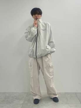 「WEGO（ウィゴー）のアイテム（ブルゾン）」を使った、WEGOさん（メンズ・175cm）の冬コーディネート