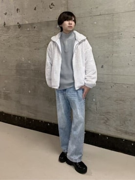 「LUCY（ルーシー）のアイテム（ジャケット/アウター）」を使った、WEGOさん（メンズ・176cm）の冬コーディネート