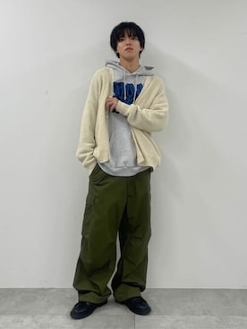 WEGOさん（メンズ・175cm）の冬コーディネート