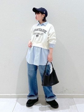 「アイテム（バッグ）」を使った、WEGOさん（レディース・143cm）の冬コーディネート