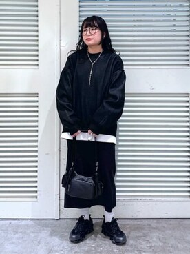 「LUCY（ルーシー）のアイテム」を使った、WEGOさん（レディース・156cm）の春コーディネート