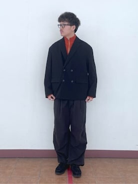 「LUCY（ルーシー）のアイテム（ジャケット/アウター）」を使った、WEGOさん（メンズ・180cm）の春コーディネート