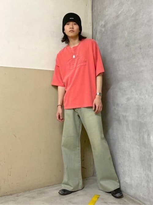 WEGO/ルーズフィットフレアパンツ