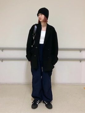 「LUCY（ルーシー）のアイテム（ジャケット/アウター）」を使った、WEGOさん（レディース・155cm）の春コーディネート