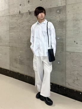 「LUCY（ルーシー）のアイテム（パンツ）」を使った、WEGOさん（メンズ・176cm）の春コーディネート