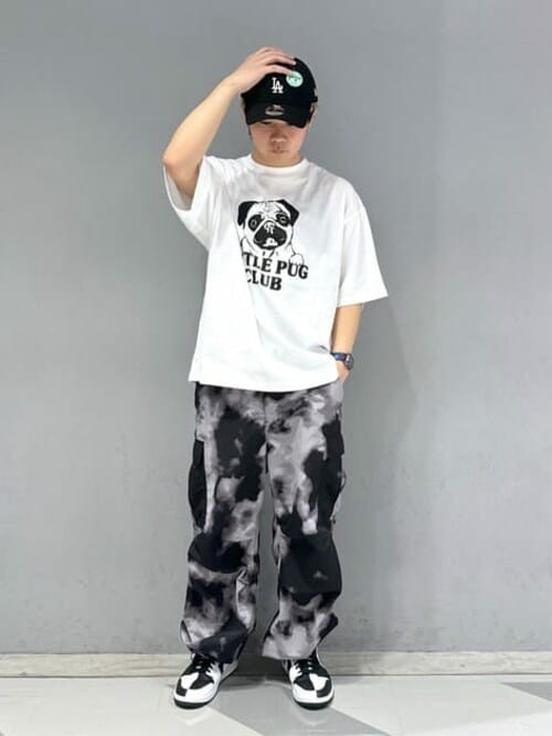 WEGO/【24年春夏新作】ナイロンカーゴパンツ