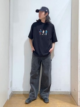 「THE STANDARD（ザスタンダード）のアイテム（パンツ）」を使った、WEGOさん（メンズ・175cm）の春コーディネート