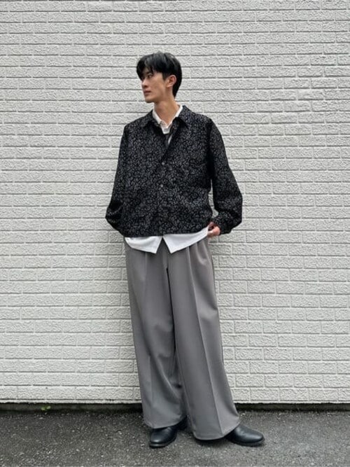 LUCY/【24年春夏新作】トロミBIGシャツ