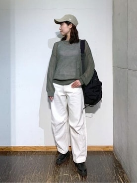 「WEGO（ウィゴー）のアイテム（バックパック/リュック）」を使った、WEGOさん（レディース・165cm）の春コーディネート