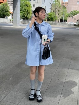 「WC（ダブル シー）のアイテム（PC・スマホグッズ/家電）」を使った、WEGOさん（レディース・153cm）の春コーディネート