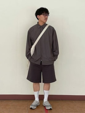 「WEGO（ウィゴー）のアイテム（スウェットパンツ）」を使った、WEGOさん（メンズ・180cm）の春コーディネート