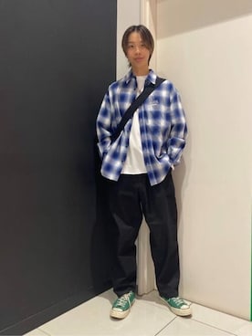 「WEGO（ウィゴー）のアイテム（バッグ）」を使った、WEGOさん（メンズ・170cm）の夏コーディネート
