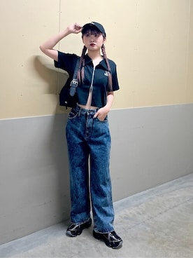 「PHILLY（フィリー）のアイテム（バッグ）」を使った、WEGOさん（レディース・162cm）の夏コーディネート