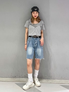 WEGOさん（レディース・157cm）の夏コーディネート