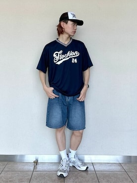 WEGOさん（メンズ・173cm）の夏コーディネート