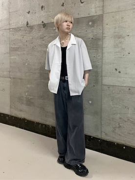 「LUCY（ルーシー）のアイテム」を使った、WEGOさん（メンズ・176cm）の夏コーディネート