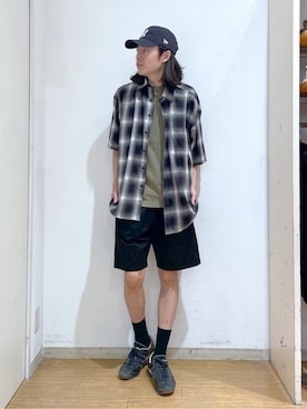 「WEGO（ウィゴー）のアイテム（チノパンツ）」を使った、WEGOさん（メンズ・175cm）の夏コーディネート