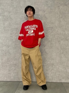 WEGOさん（メンズ・175cm）の夏コーディネート