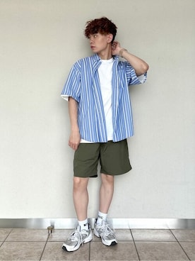 WEGOさん（メンズ・173cm）の夏コーディネート