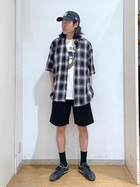 「WEGO（ウィゴー）のアイテム（チノパンツ）」を使った、WEGOさん（メンズ・175cm）の夏コーディネート