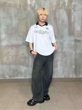 「WEGO（ウィゴー）のアイテム（バッグ）」を使った、WEGOさん（メンズ・176cm）の夏コーディネート