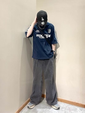 「WEGO（ウィゴー）のアイテム（バッグ）」を使った、WEGOさん（メンズ・181cm）の夏コーディネート
