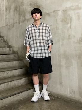 WEGOさん（メンズ・178cm）の夏コーディネート