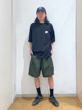 「BEN DAVIS（ベンデイビス）のアイテム（トップス）」を使った、WEGOさん（メンズ・175cm）の夏コーディネート