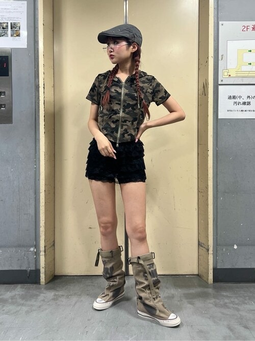 セール】キャンバスブーツ（ブーツ）｜Figments（フィグメンツ）の