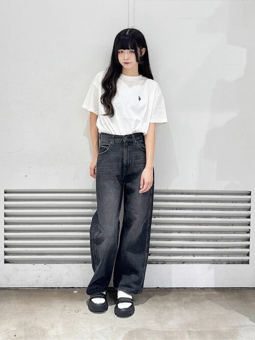 ∴WEGO/【新色追加】U.S.POLO ASSN.別注ワンポイントTシャツ