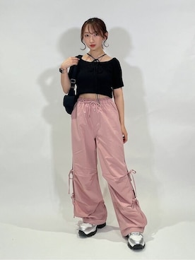 「螟上さ繝ｼ繝・」｜WEGOさん（レディース・153cm）の夏コーディネート