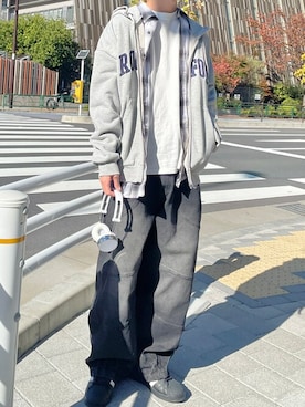 WEGOさん（メンズ・175cm）の冬コーディネート