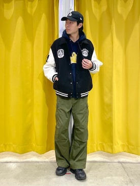 「WEGO（ウィゴー）のアイテム（ジャケット/アウター）」を使った、WEGOさん（メンズ・175cm）の冬コーディネート