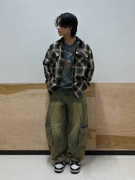 WEGOさん（メンズ・170cm）の春コーディネート