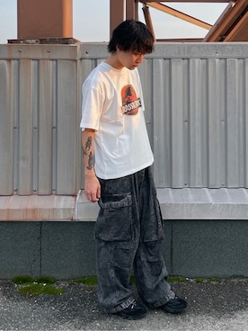 「WEGO（ウィゴー）のアイテム（パンツ）」を使った、WEGOさん（メンズ・176cm）の夏コーディネート