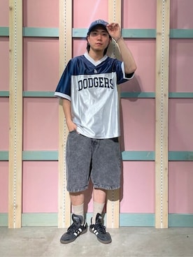 「WEGO（ウィゴー）のアイテム（パンツ）」を使った、WEGOさん（メンズ・168cm）の夏コーディネート