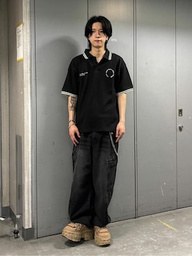 「WEGO（ウィゴー）のアイテム（パンツ）」を使った、WEGOさん（メンズ・176cm）の夏コーディネート