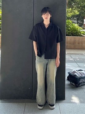 「WEGO（ウィゴー）のアイテム（パンツ）」を使った、WEGOさん（メンズ・175cm）の夏コーディネート