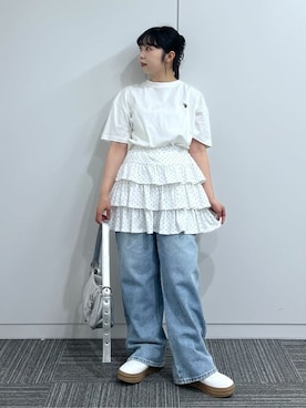 「アイテム（ハンドバッグ）」を使った、WEGOさん（レディース・147cm）の夏コーディネート