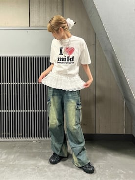 「WEGO（ウィゴー）のアイテム」を使った、WEGOさん（レディース・162cm）の夏コーディネート