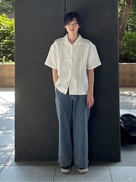 「WEGO（ウィゴー）のアイテム（パンツ）」を使った、WEGOさん（メンズ・175cm）の夏コーディネート
