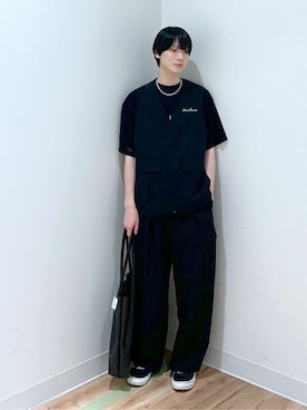 「WEGO（ウィゴー）のアイテム」を使った、WEGOさん（メンズ・175cm）の夏コーディネート