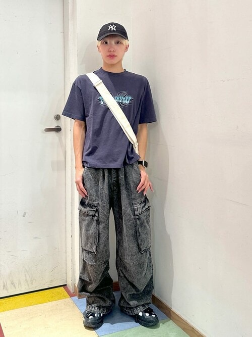 WEGO/【25年春夏新作】コンパクトフィットピグメントグラフィックT