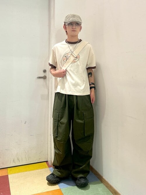 WEGO/【25年春夏新作】イージーワイドカーゴパンツ