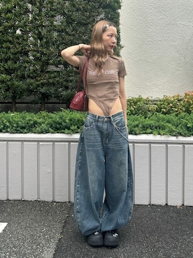 「アイテム（財布/小物）」を使った、WEGOさん（レディース・157cm）の夏コーディネート