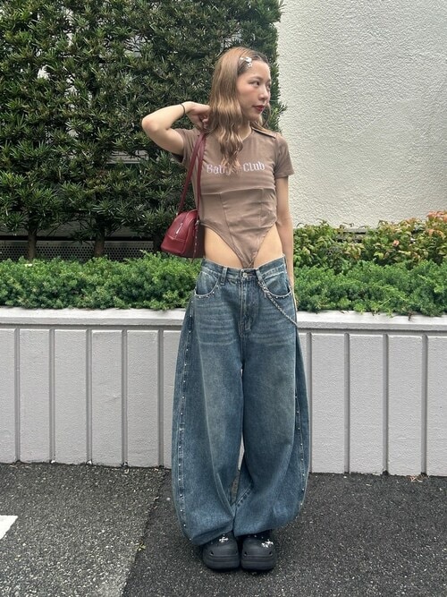WEGO/【25年春夏新作】ナンバリングアップリケキャップ
