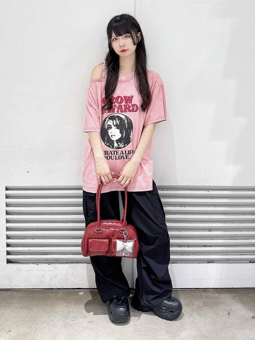 WEGO/【25年春夏新作】2WAYグラフィックワンショルBIGT